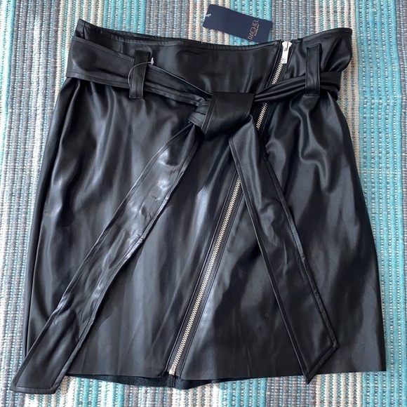 Rachel Rachel Roy Faux Leather Mini Skirt - Picture 2 of 7